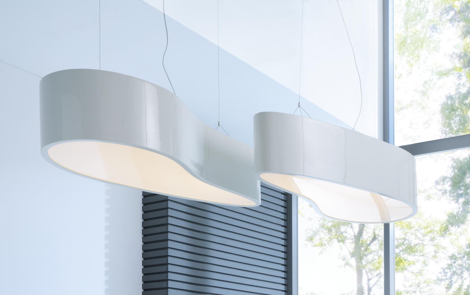 Beleuchtung Ovale Empfangstheken